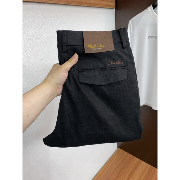 남성 수트 면마 레저 팬츠