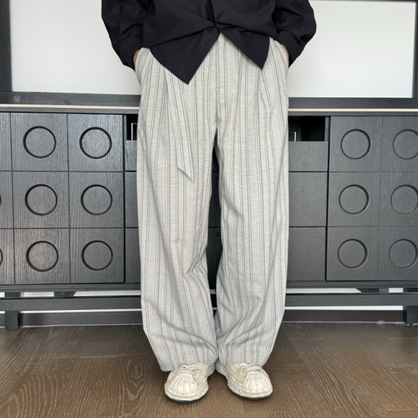 레저 스트라이프 롱팬츠