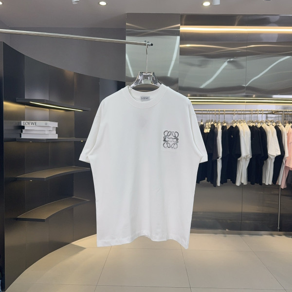 패브릭 자수 꽃무늬 무감촉 인화 공예 시리즈 반팔 루즈핏