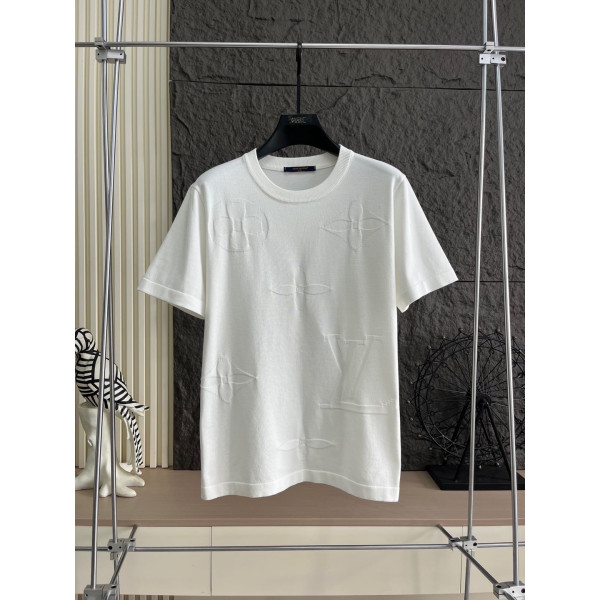 전신 자카드 니트 숏슬리브