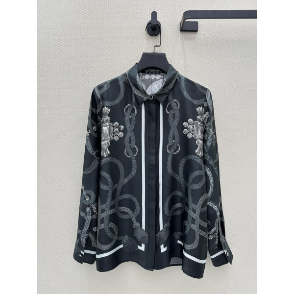 Palefroi Remix 패턴 위치 인화 진사 셔츠