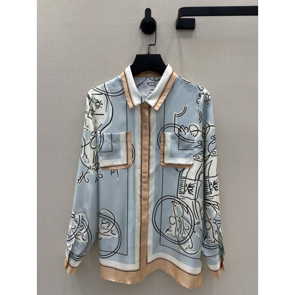 Ex-Libris a Main Levee 인화 진사 셔츠