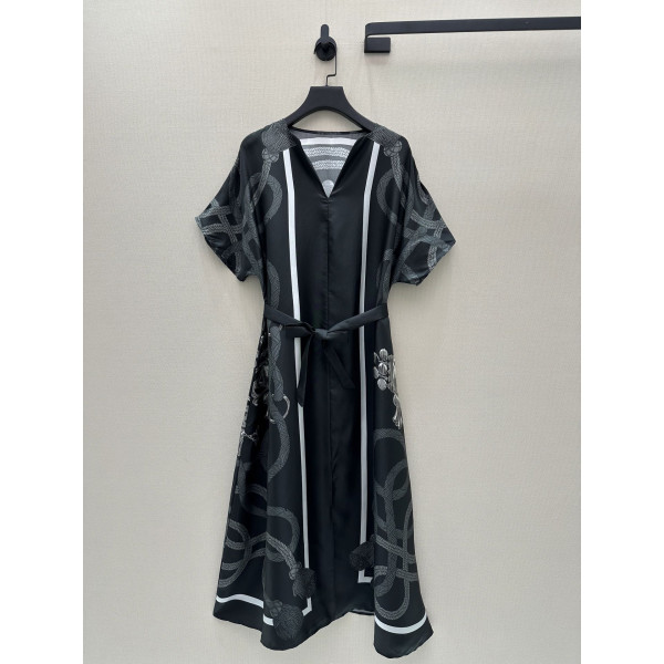 카프탄 슬릿 원피스