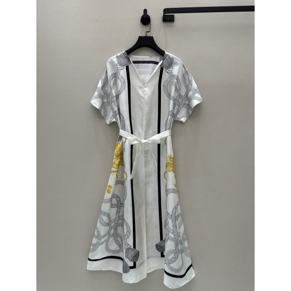 카프탄 슬릿 원피스