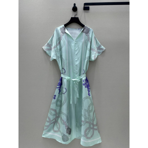 카프탄 슬릿 원피스