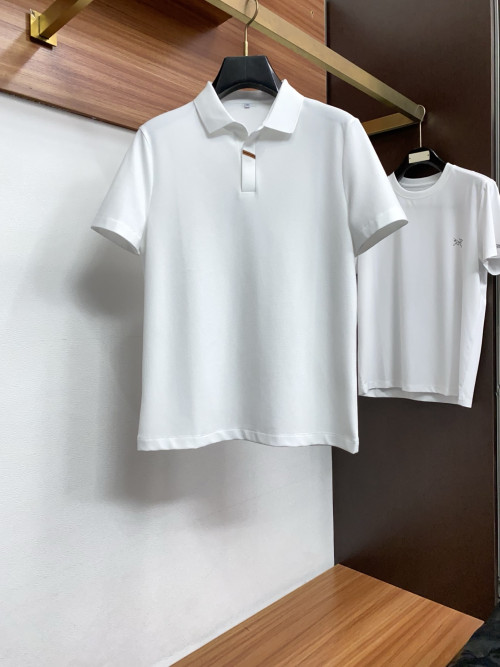 클래식 플립 칼라 폴로 셔츠 반팔