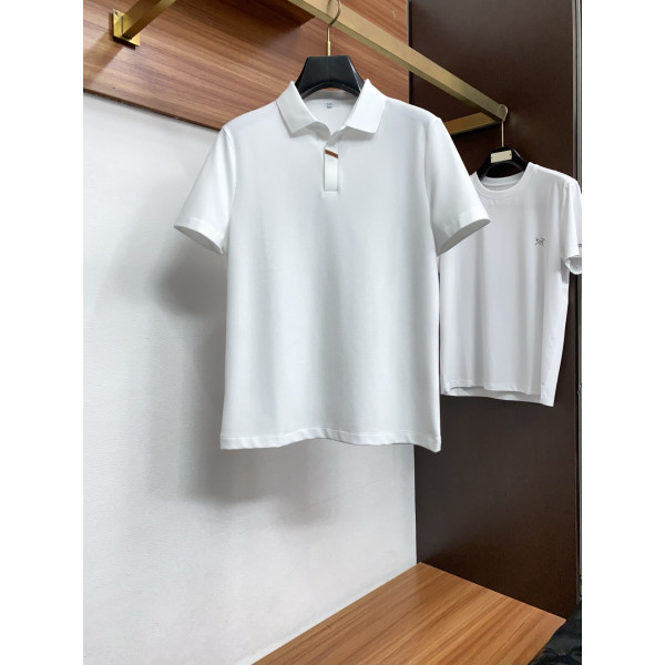 클래식 플립 칼라 폴로 셔츠 반팔