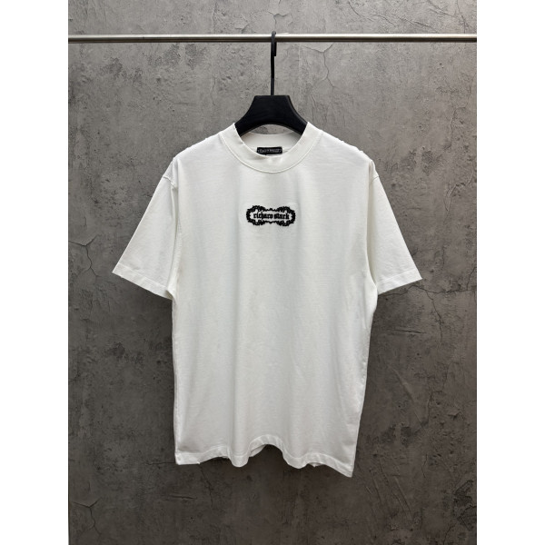 크로하트 아치 브릿지 3D 중공 자수 반팔