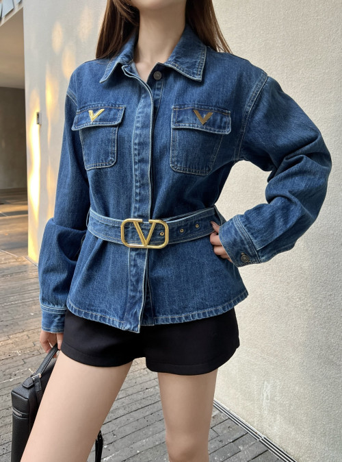 발렌티노 벨트 포켓 자켓