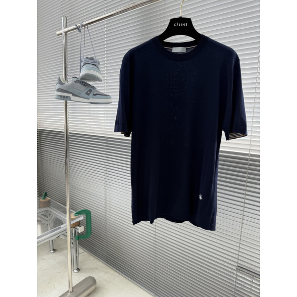 자수 꿀벌 극품 산첨사 냉감 라운드넥 반팔 티셔츠