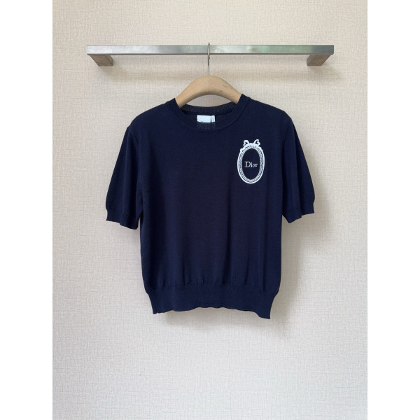 봄여름 단袖 니트