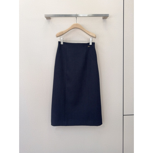 고와이즈 스트레이트 미디 스커트