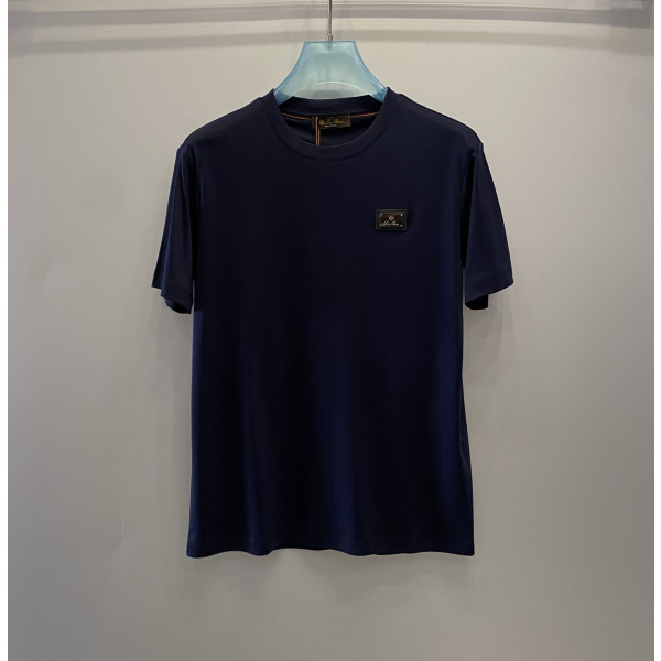 남성 로고 패치 반팔 티셔츠