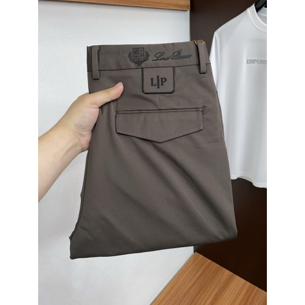 남성 면마 레저 슬랙스