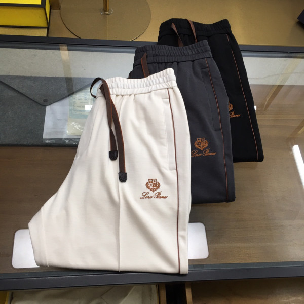 메탈 소로고 아세테이트 레저 팬츠