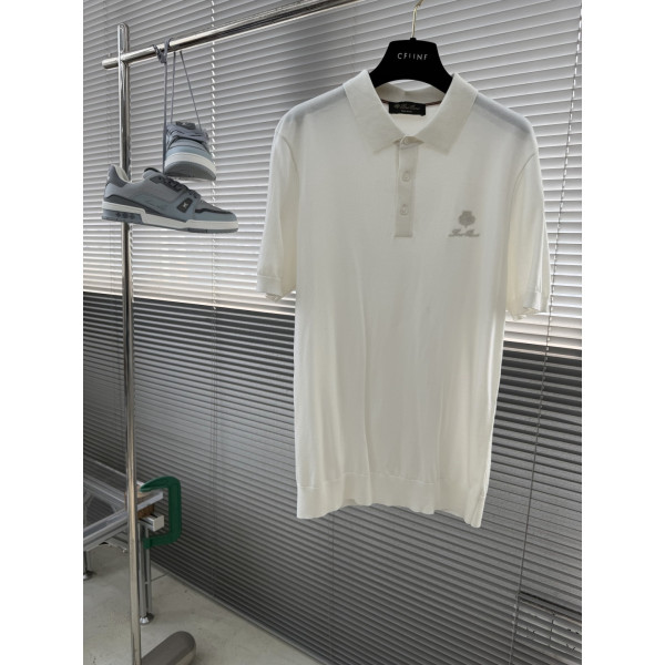 니트 반팔 폴로 셔츠