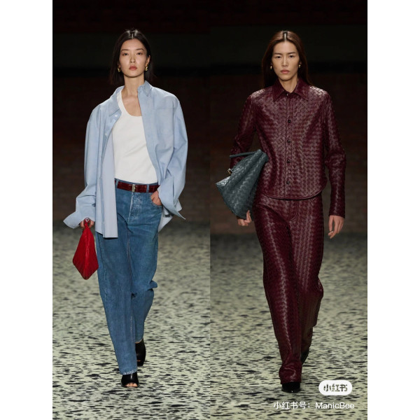 보테가베네타 위빙 가죽 세트