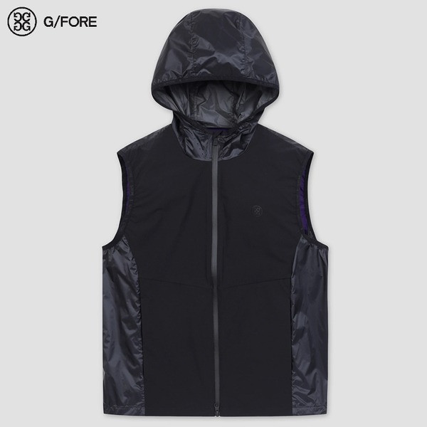 G포어 WOVEN HOODIE VEST