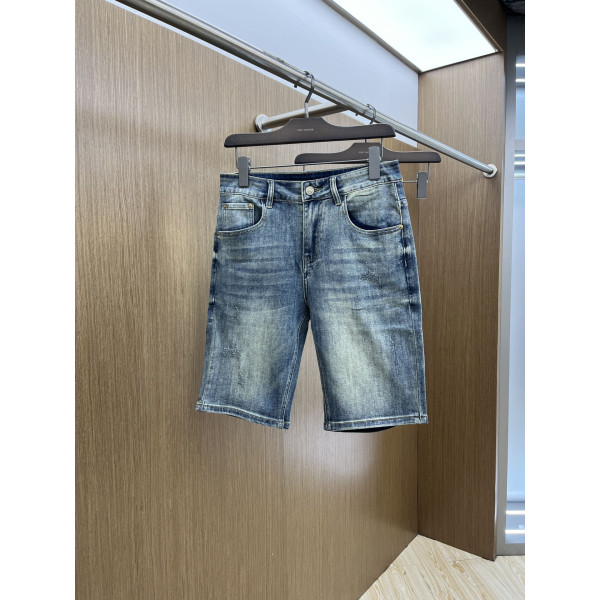 남성 스트레이트 데님 반바지