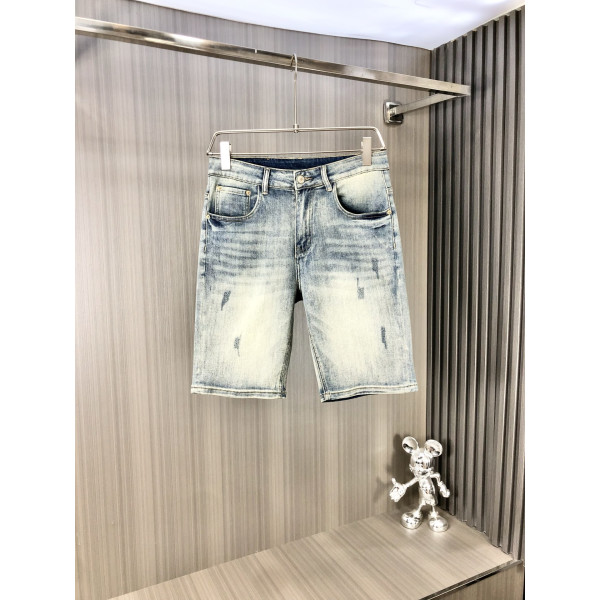 남성 스트레이트 데님 반바지