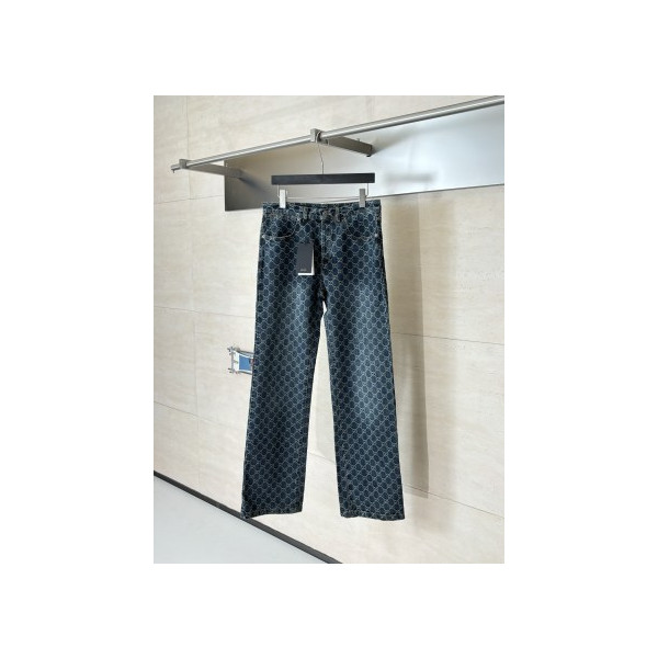 GG 모노그램 데님 자켓