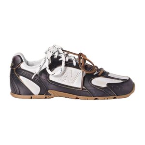 New Balance X Miu Miu 530 SL 테코 송아지 가죽 스니커즈