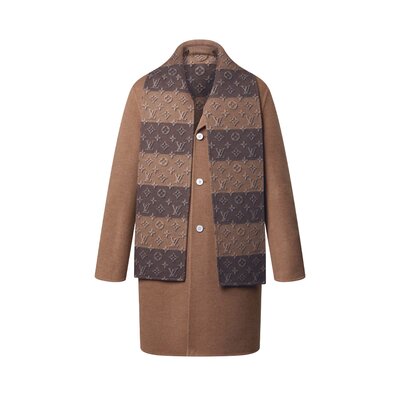 더블 페이스 릴랙스드 코트