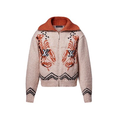 루이비통 25FW LV 니트 블루종