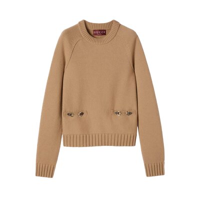 홀스빗 울 캐시미어 탑