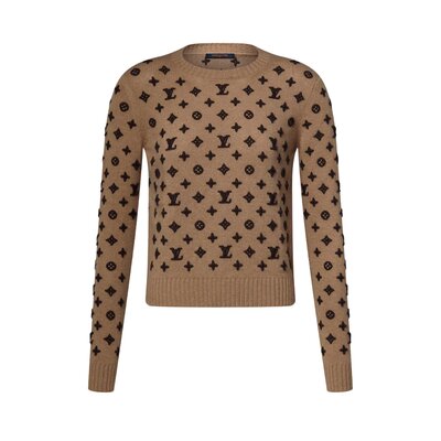 모노그램 캐시미어 풀오버