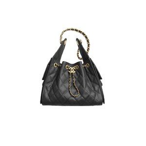 CHANEL 25 스몰 백 블랙 무광