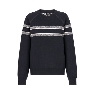 리버서블 라운드 넥 스웨터