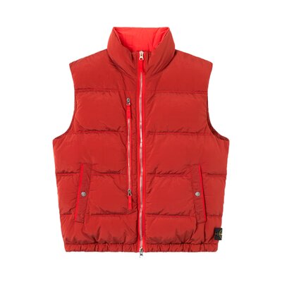 안티드롭 & 듀얼 지퍼 포켓 다운 베스트