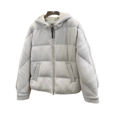 BC 후드 케시미어 다운 재킷