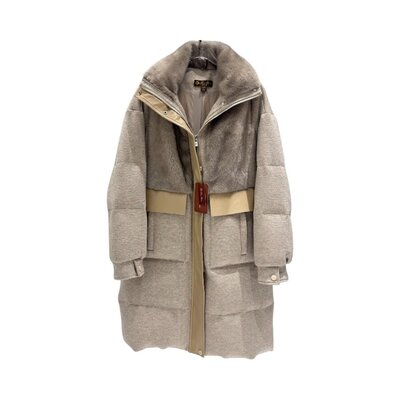 LP 캐시미어 밍크 코트