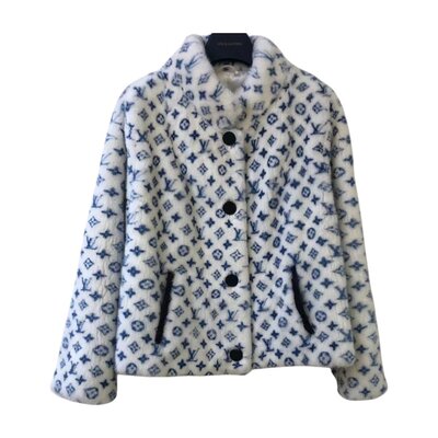 LV 퍼 프린트 재킷