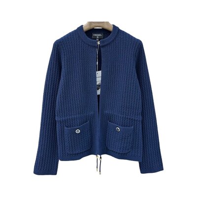 샤넬 라인스톤 버클 레이스업 가디건 재킷