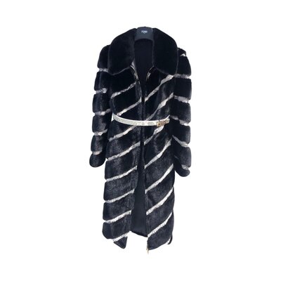 펜디 버클 밍크 코트