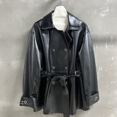 샤넬 오로라 양가죽 재킷