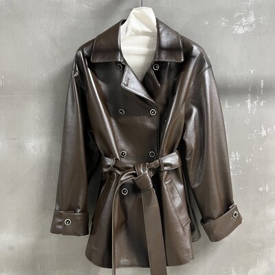 샤넬 오로라 양가죽 재킷