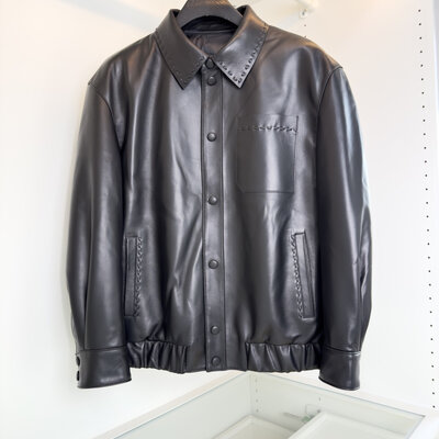 펜디 다운 가죽 재킷