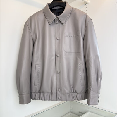 펜디 다운 가죽 재킷