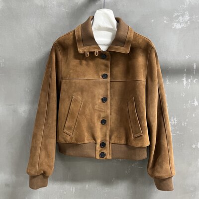 LP 스웨이드 양가죽 재킷