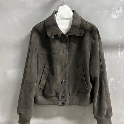 LP 스웨이드 양가죽 재킷